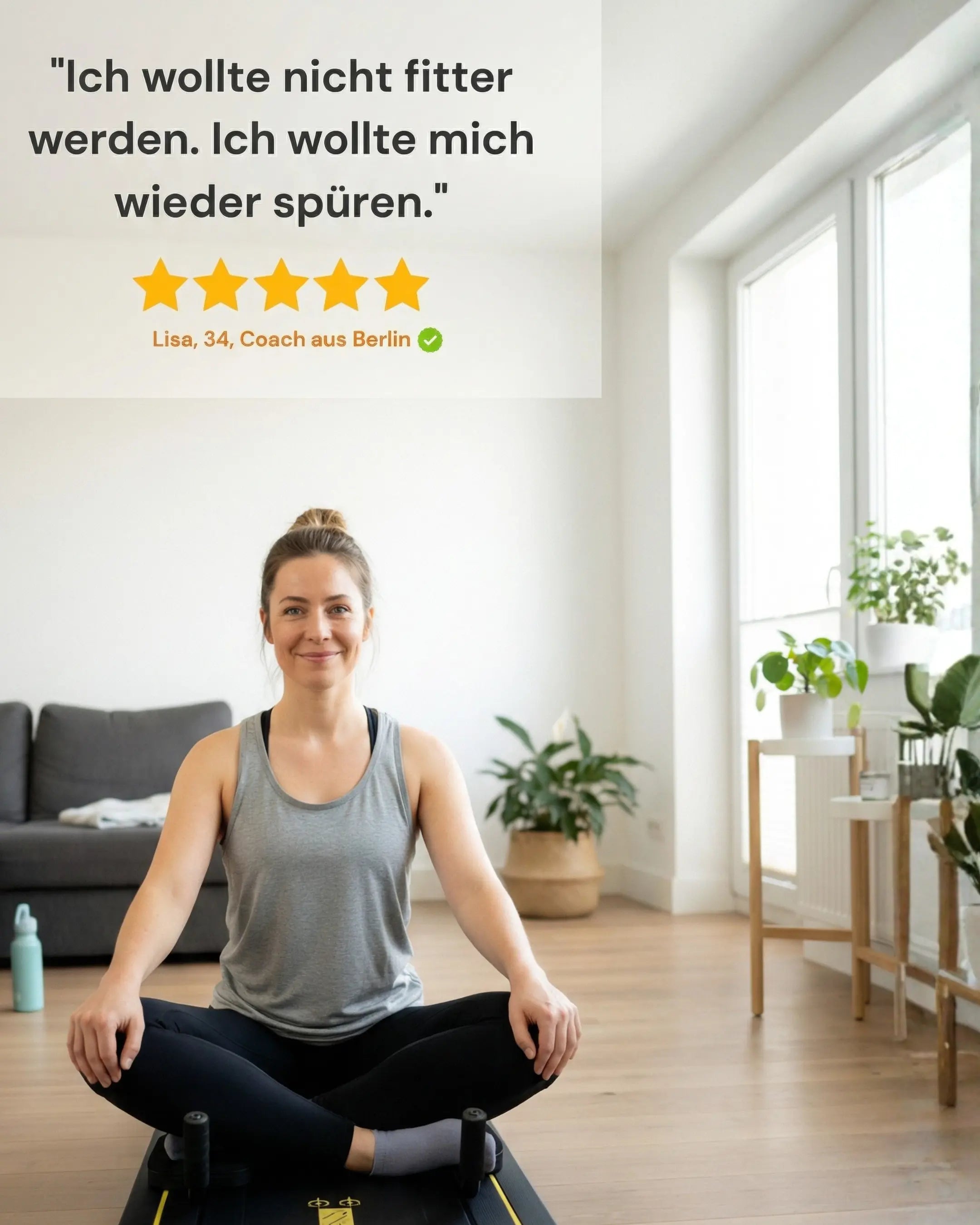 Home Reformer Trainingsgerät für sanfte Bewegung – NEU:MENSCH spineco