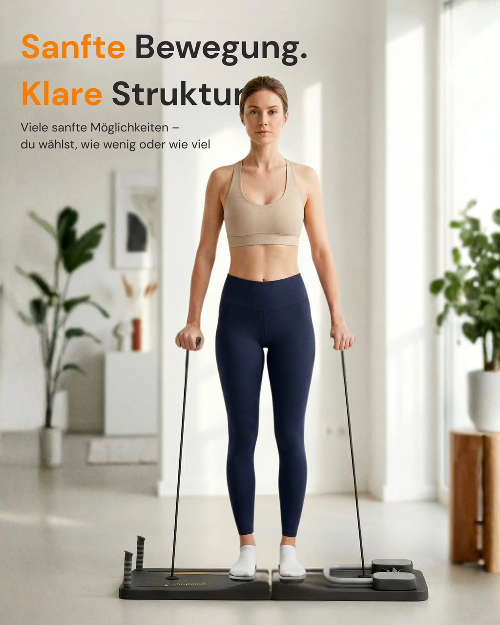 Home Reformer Trainingsgerät für sanfte Bewegung – NEU:MENSCH spineco