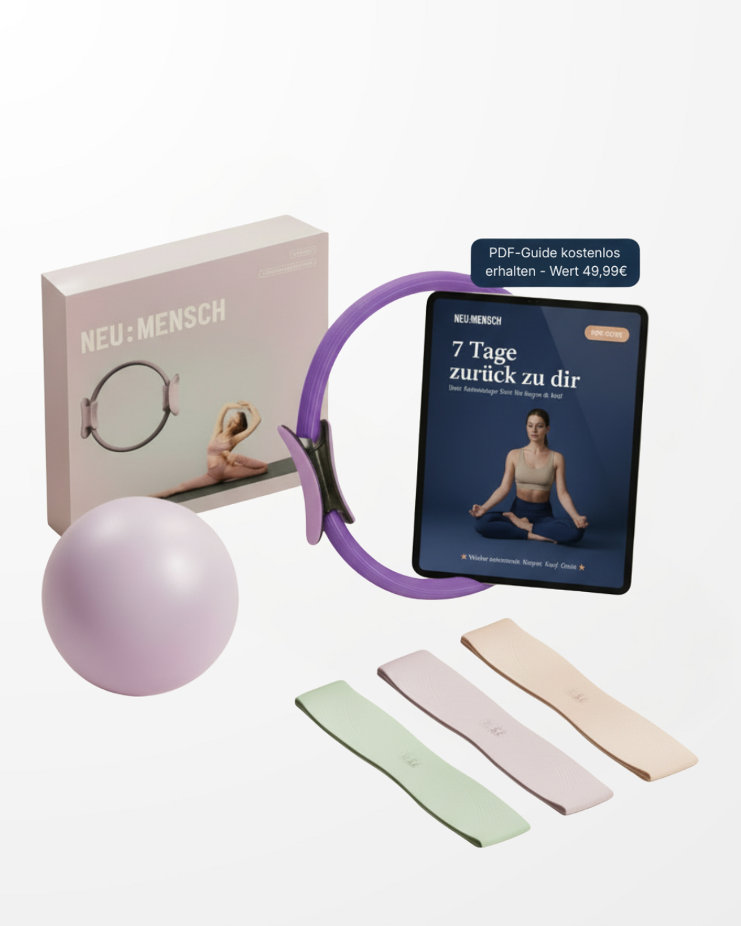 Pilates Starter Set für Anfänger:innen NEU:MENSCH